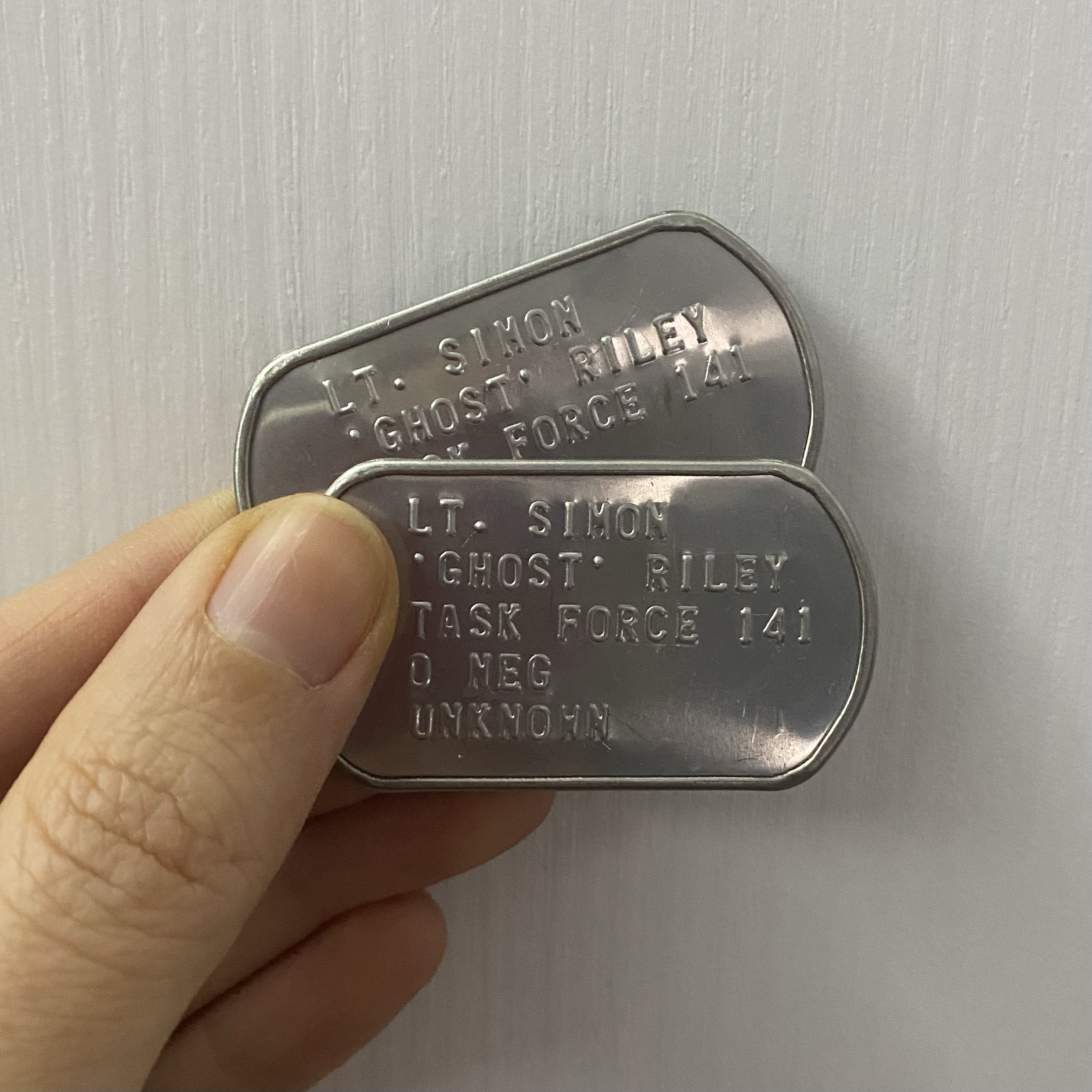 CALL OF DUTY - Piastrine DogTags 'Ghost